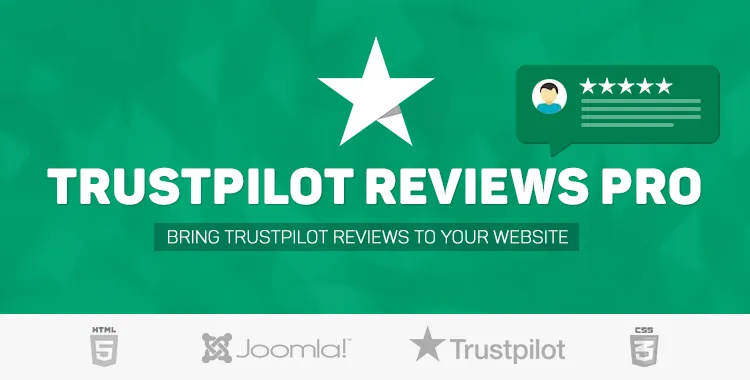 Trustpilot Reviews Pro - Бизнес отзывы Trustpilot для Joomla