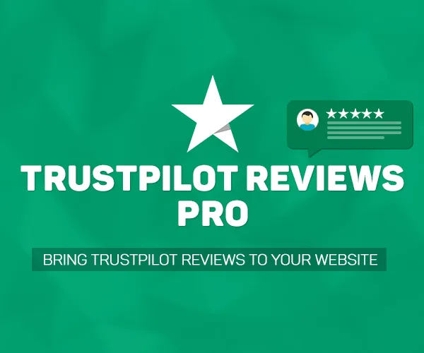 Trustpilot Reviews Pro - Бизнес отзывы Trustpilot для Joomla