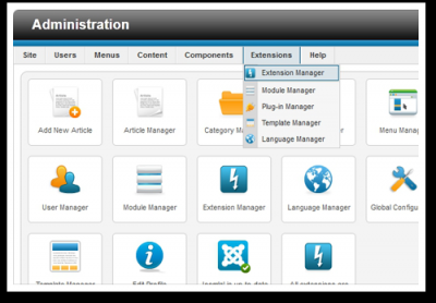Расширения  Joomla, ее  модули и компоненты